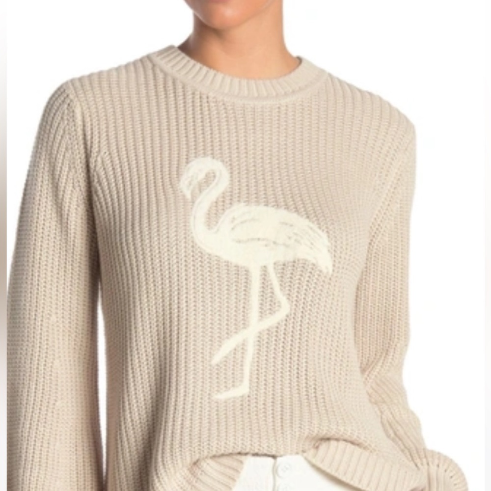 Faherty Flamingo Sweater